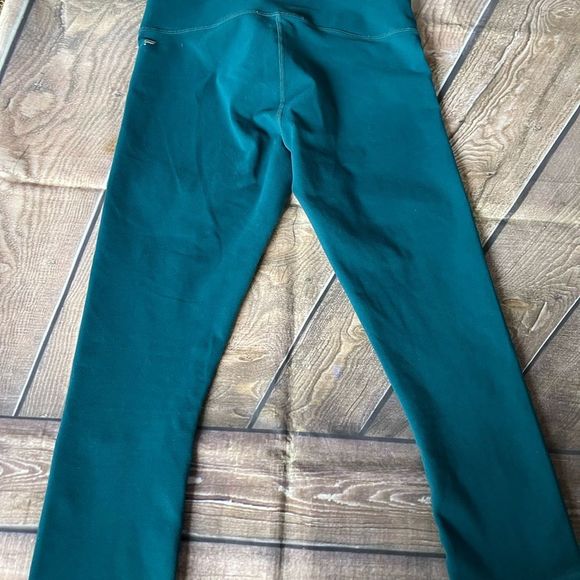Fabletics Dark Teal Leggings - Picture 3 of 5